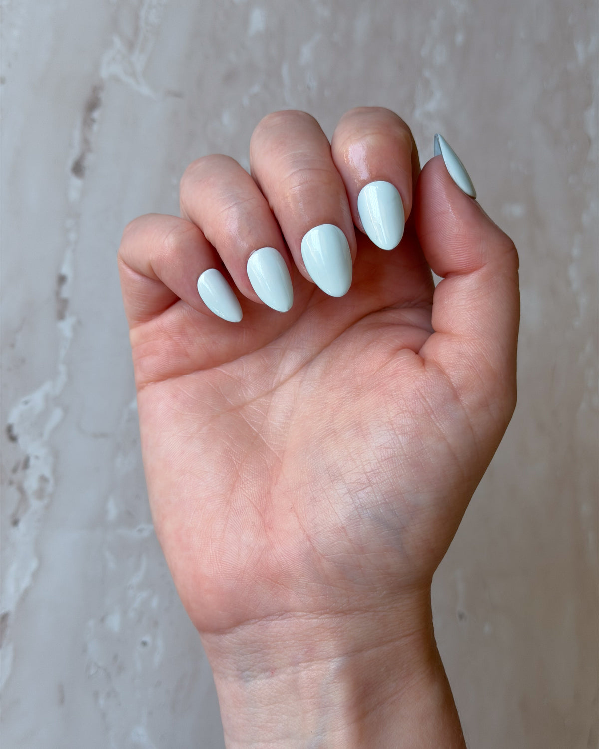 Bluebell — Almond Press-On Nails