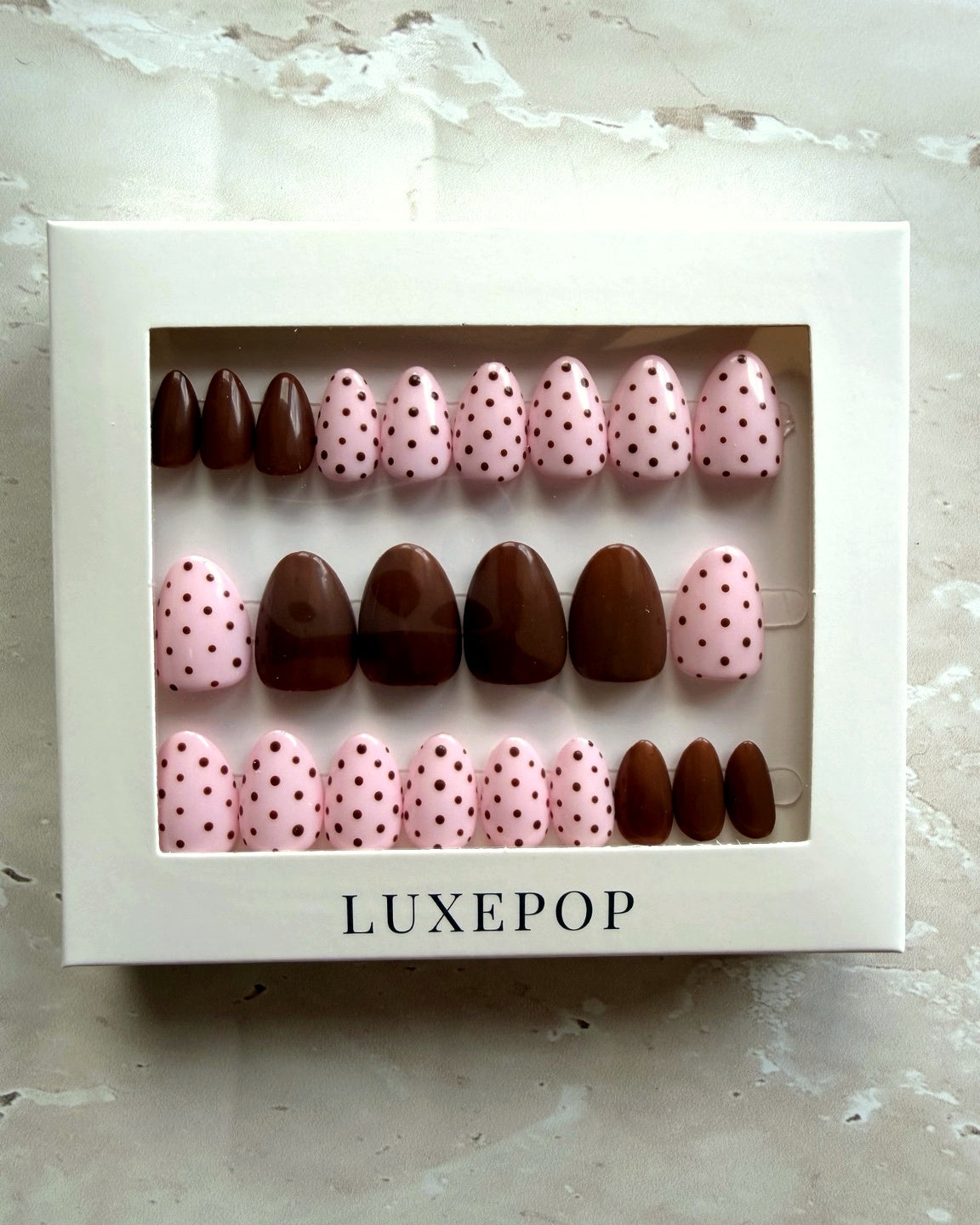 Sweet Spot — Almond Press-On Nails