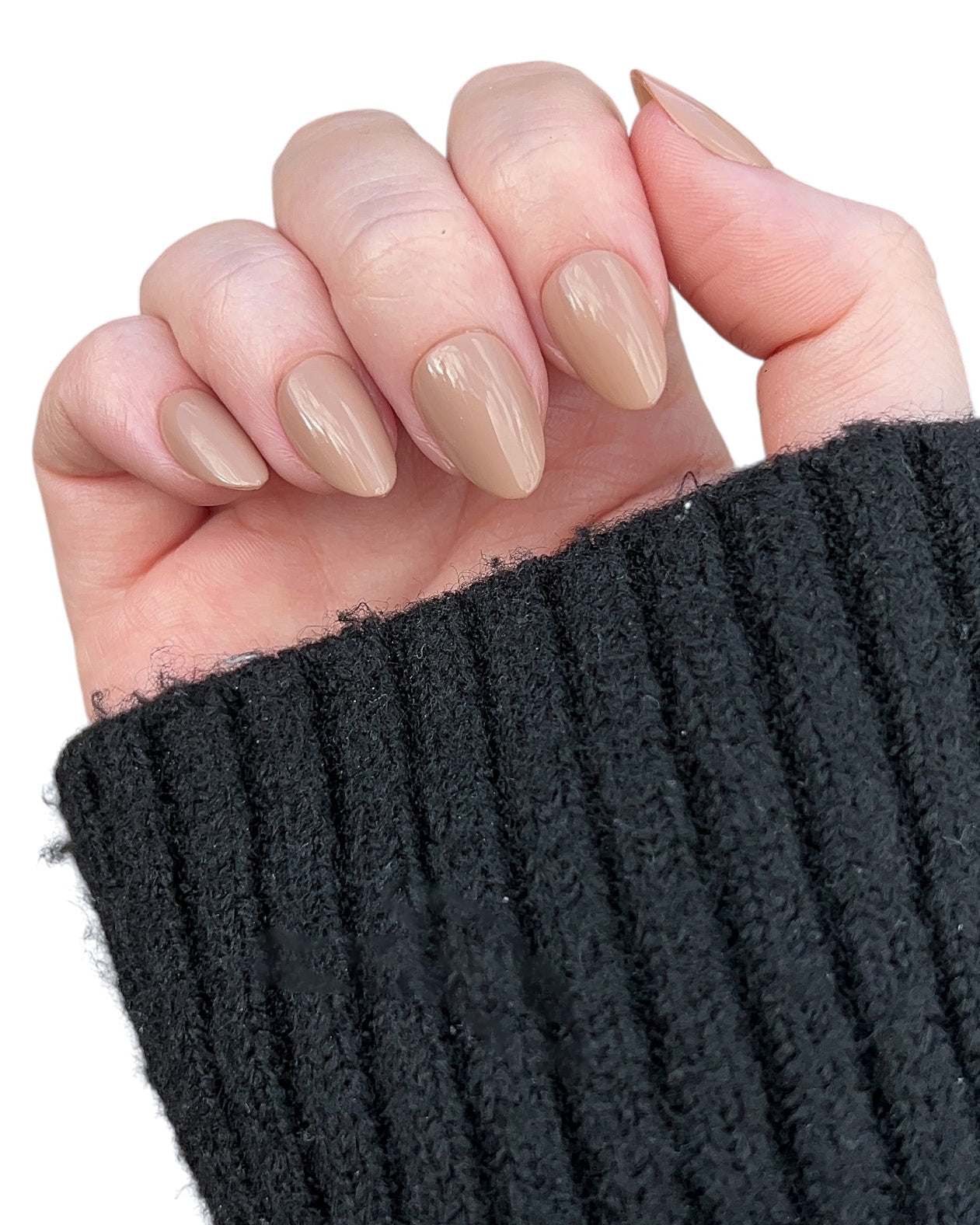 Stone — XS Almond Press-On Nails