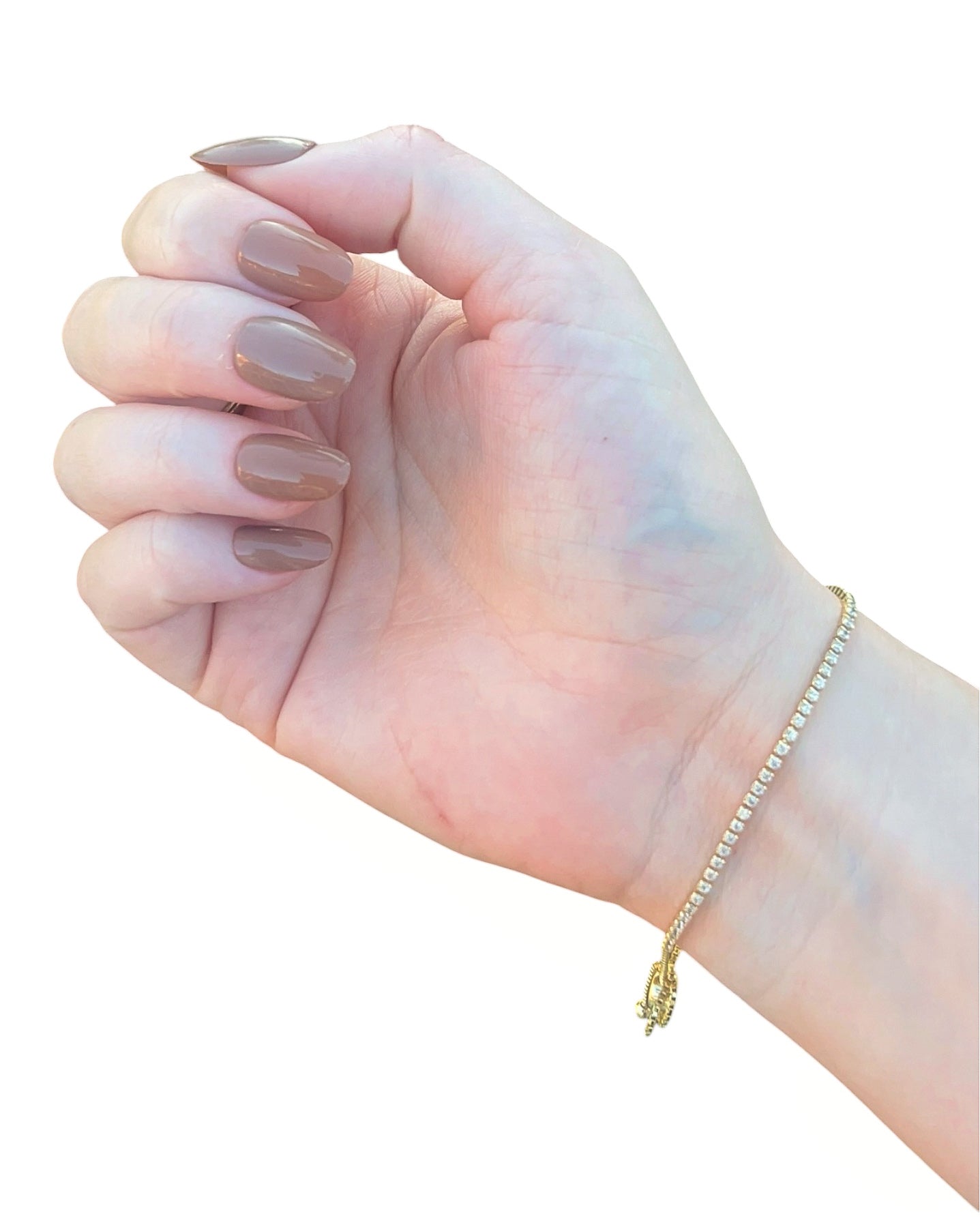 Mink — Short Oval Press-On Nails