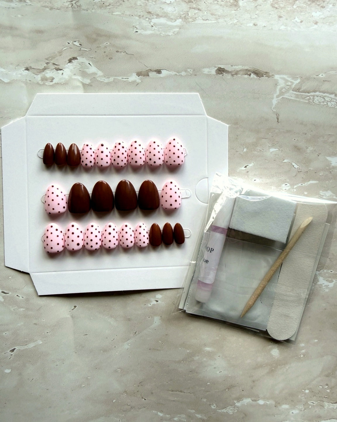 Sweet Spot — Almond Press-On Nails