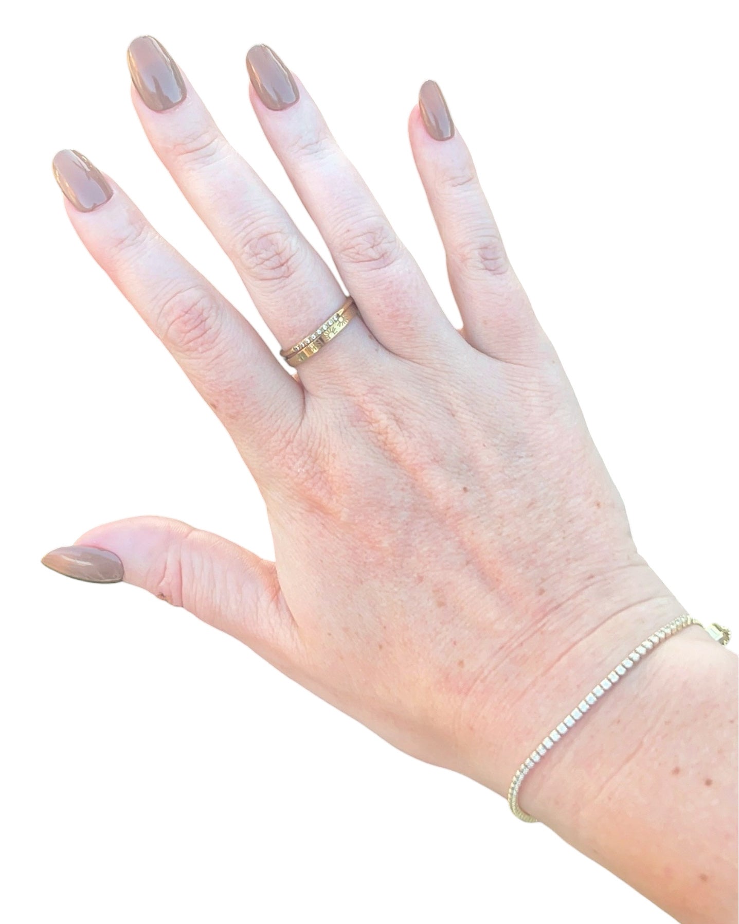 Mink — Short Oval Press-On Nails
