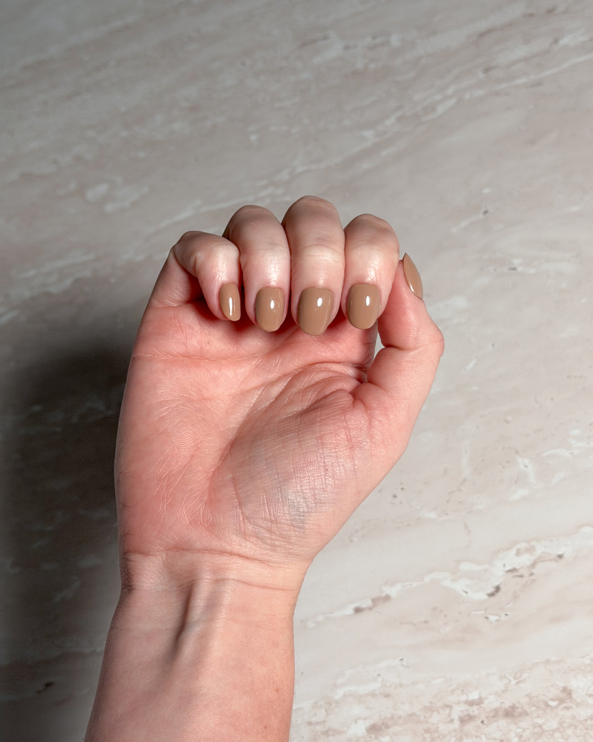 Stone — Oval Press-On Nails
