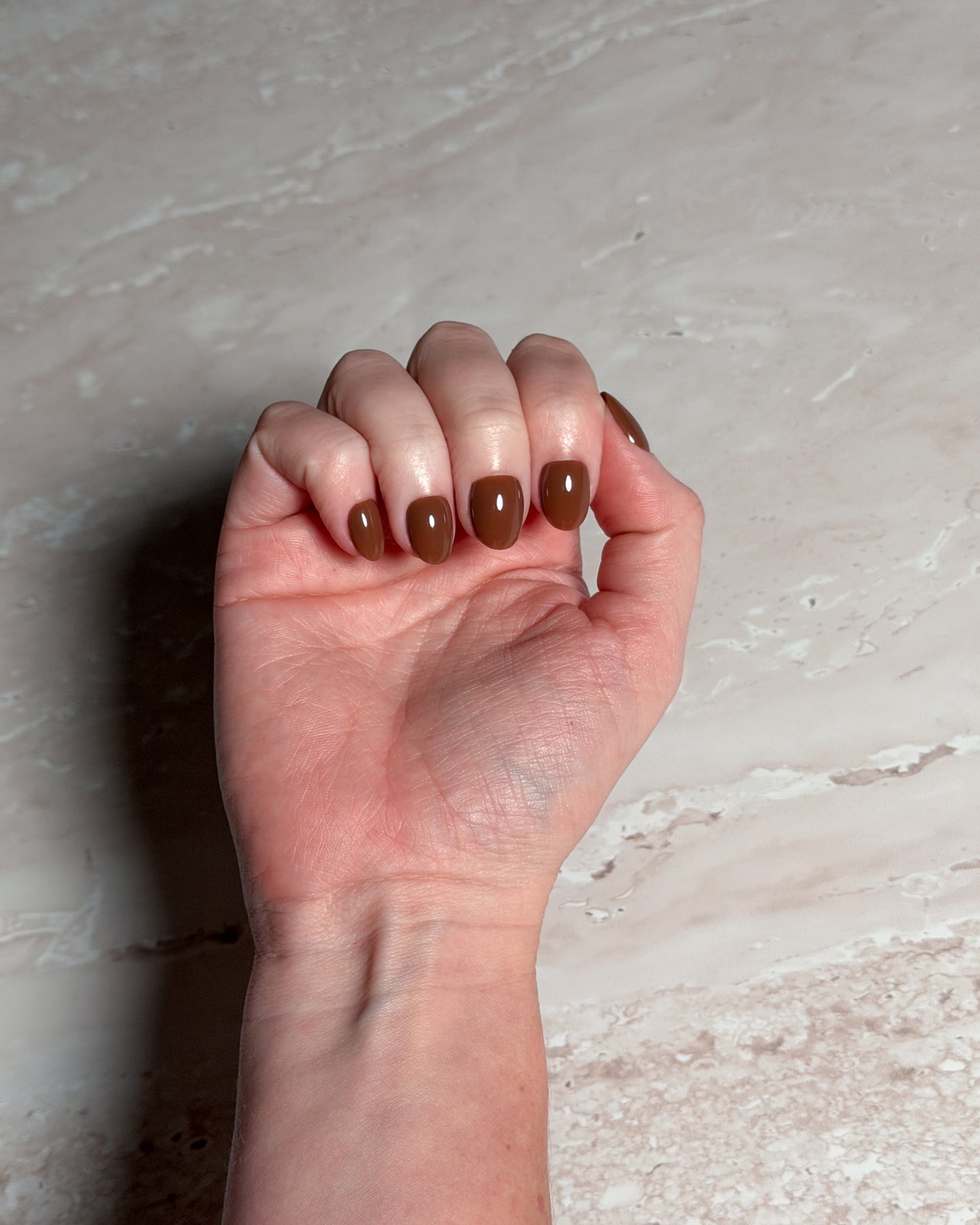 Cocoa — Oval Press-On Nails