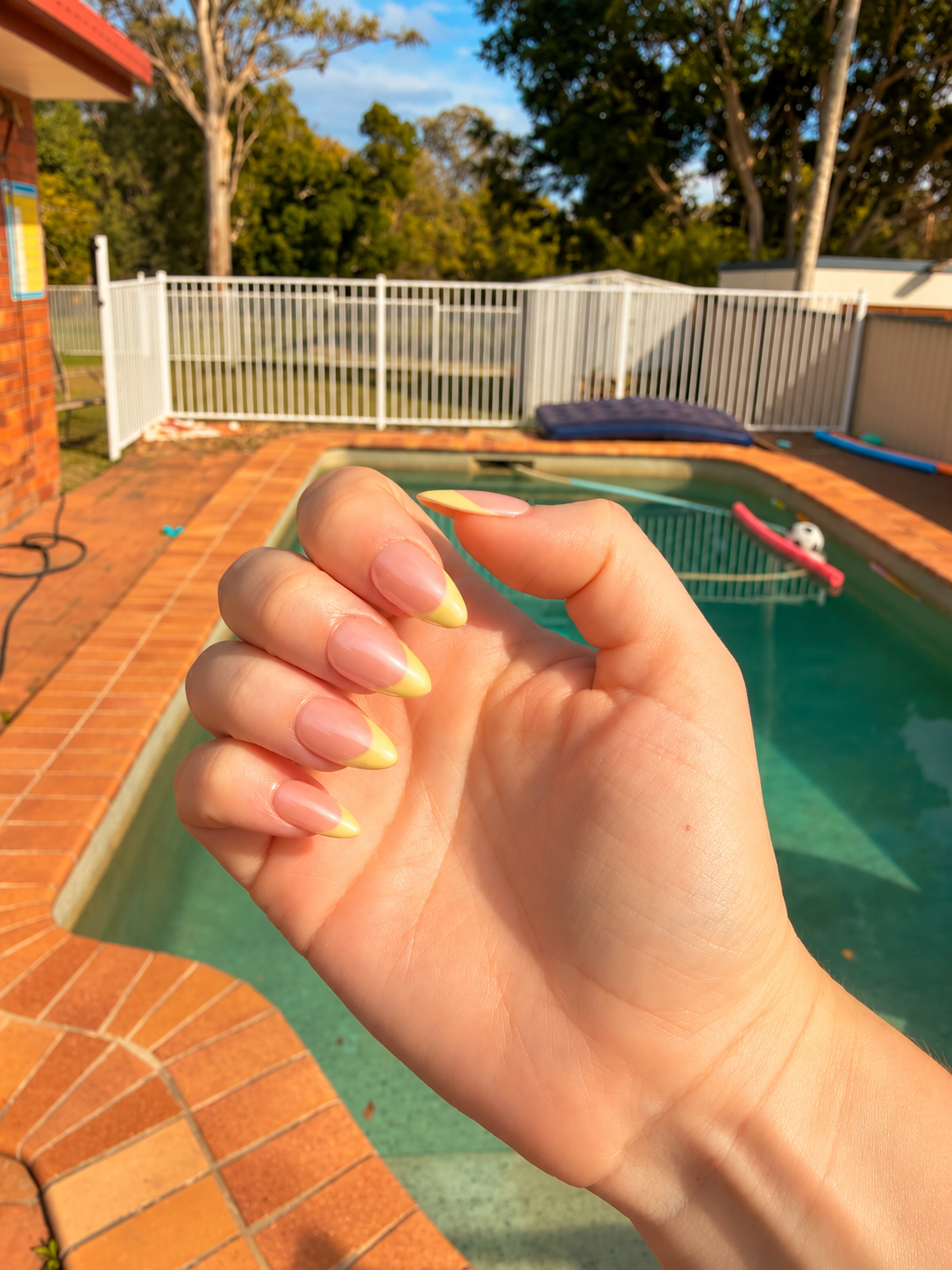 Buttercup — Almond Press-On Nails